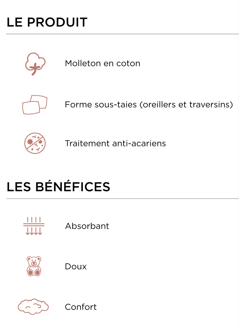 Protege matelas coton 90x190 cm MOLLETON imperméable, par Soleil d'ocre Protege matelas coton 90x190 cm MOLLETON imperméable, par Soleil d'ocre