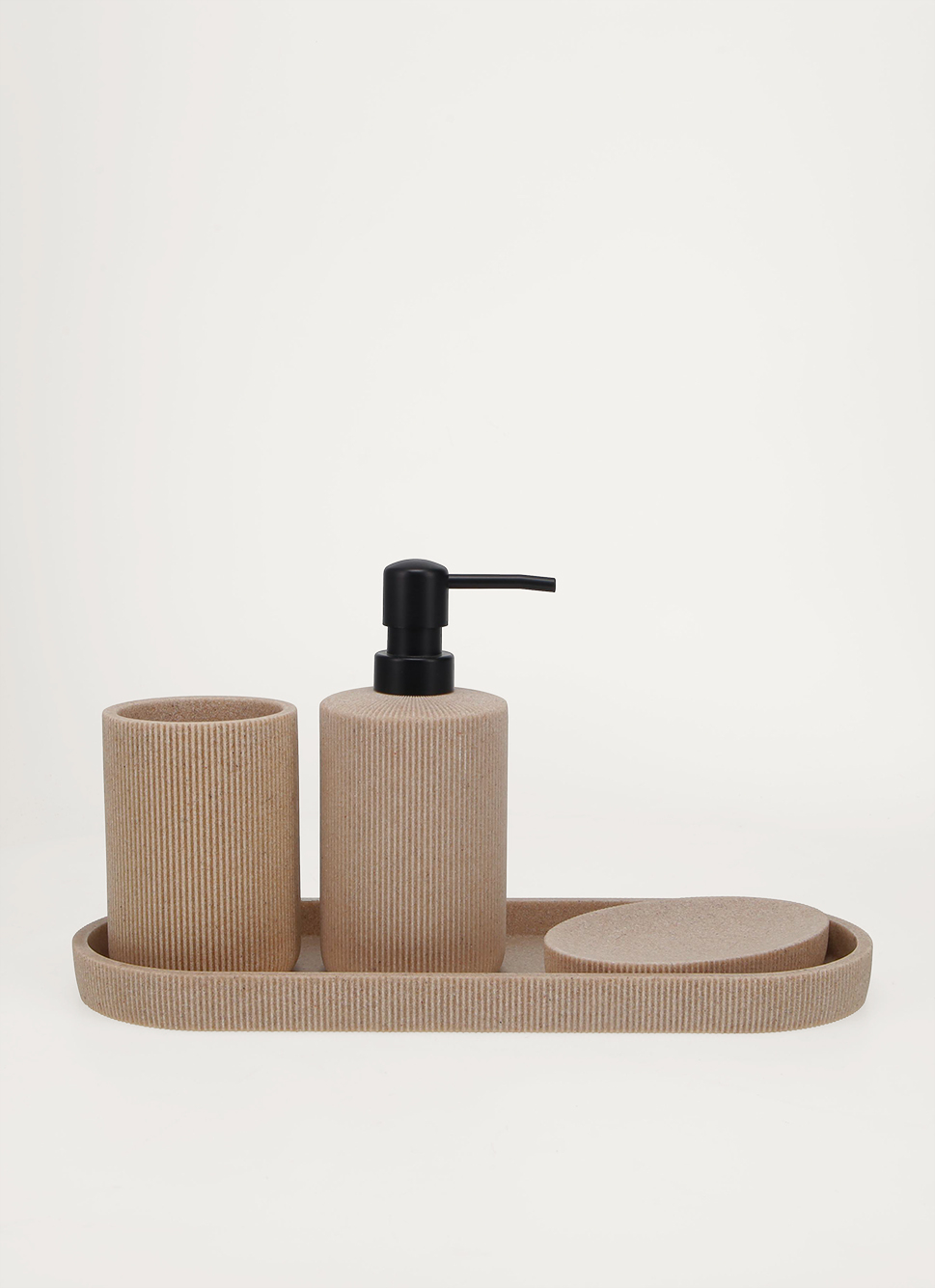 Plateau Déco Marbre Blanc - Lot De 2, Dimensions 24x18x2 Cm - Silicone Résistant à L'humidité - Pour Salle De Bain, Bureau, Salon