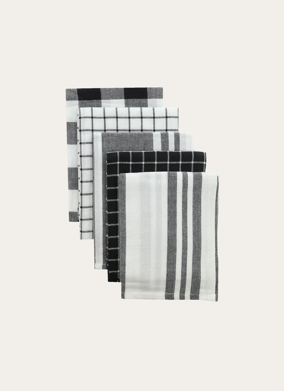 Lot De 12 Torchons Cuisine Coton 40x65cm - Absorbants Et Lavables - Avec Boucle De Suspension