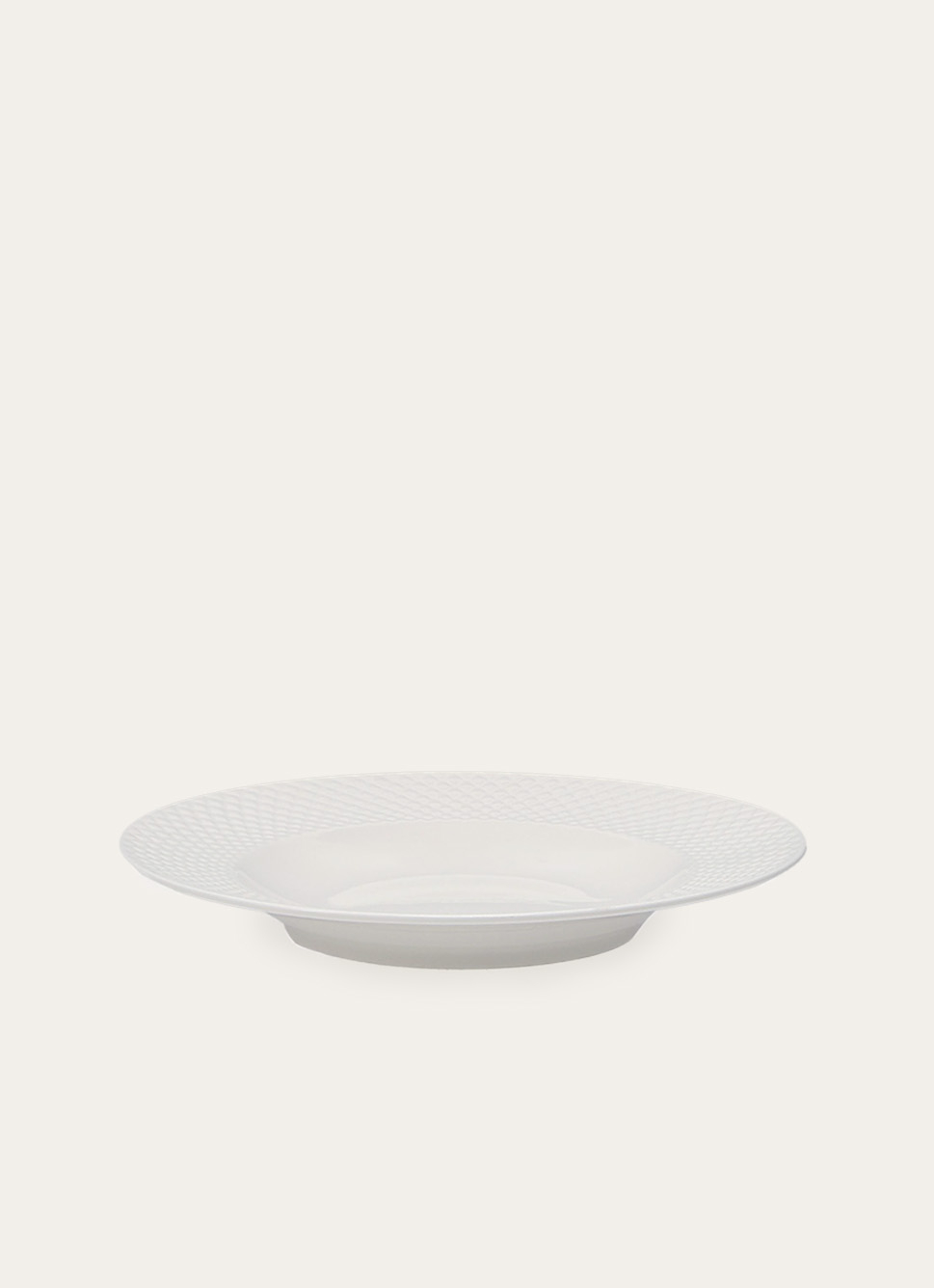 ASSIETTE CREUSE CHARME BLANC / DORÉ : Vaisselle ASSIETTE CREUSE CHARME BLANC / DORÉ : Vaisselle