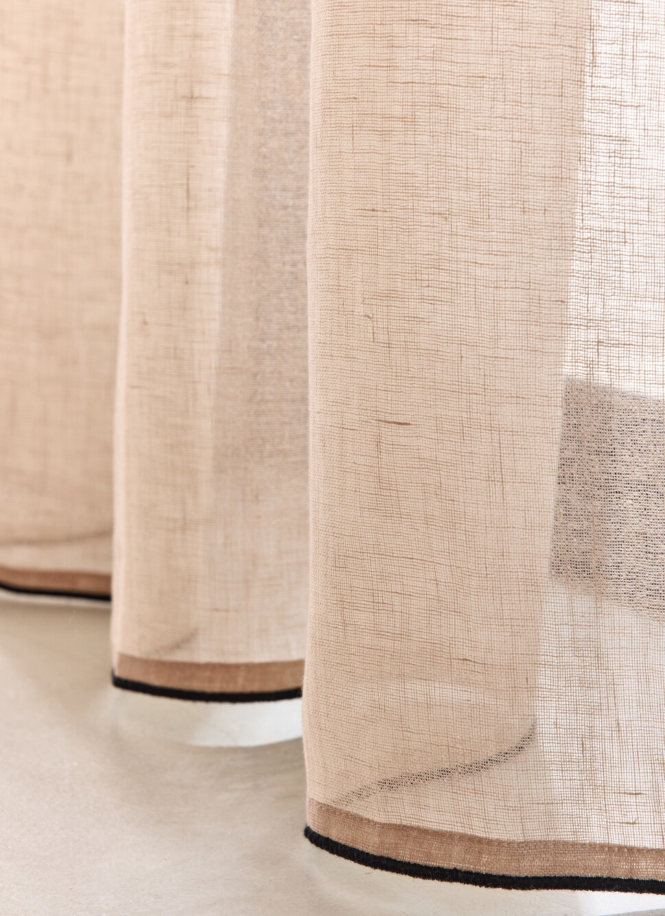Porte-clés Miroir Clip En Cuir Contrasté Lakeland - Beige Et Noir - Neuf Avec étiquettes